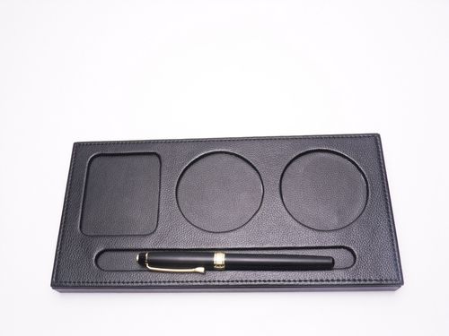 雅皮仕 a4会议垫夹 书写字板 桌面办公用品 会议皮具 便签夹 定制